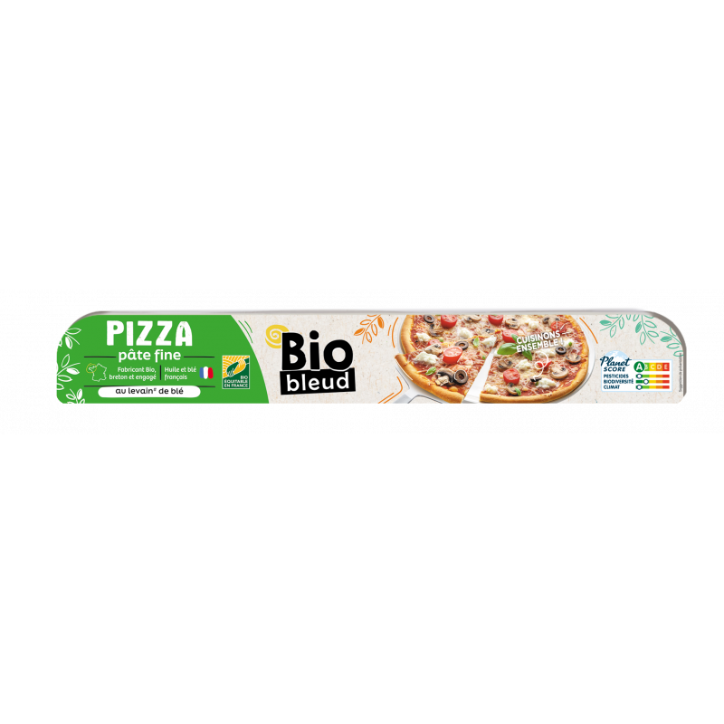 Pâte à pizza, pâte fine au levain de blé 270g