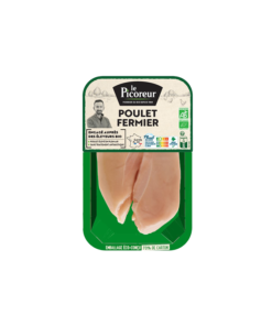 Filet de poulet le 81 jours" (2 pièces) environ 240/380g"