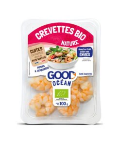 Crevettes cuites décortiquées nature 100g