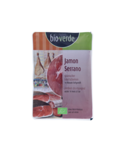 Jambon cru espagnol Serrano sans sel nitrité 80g