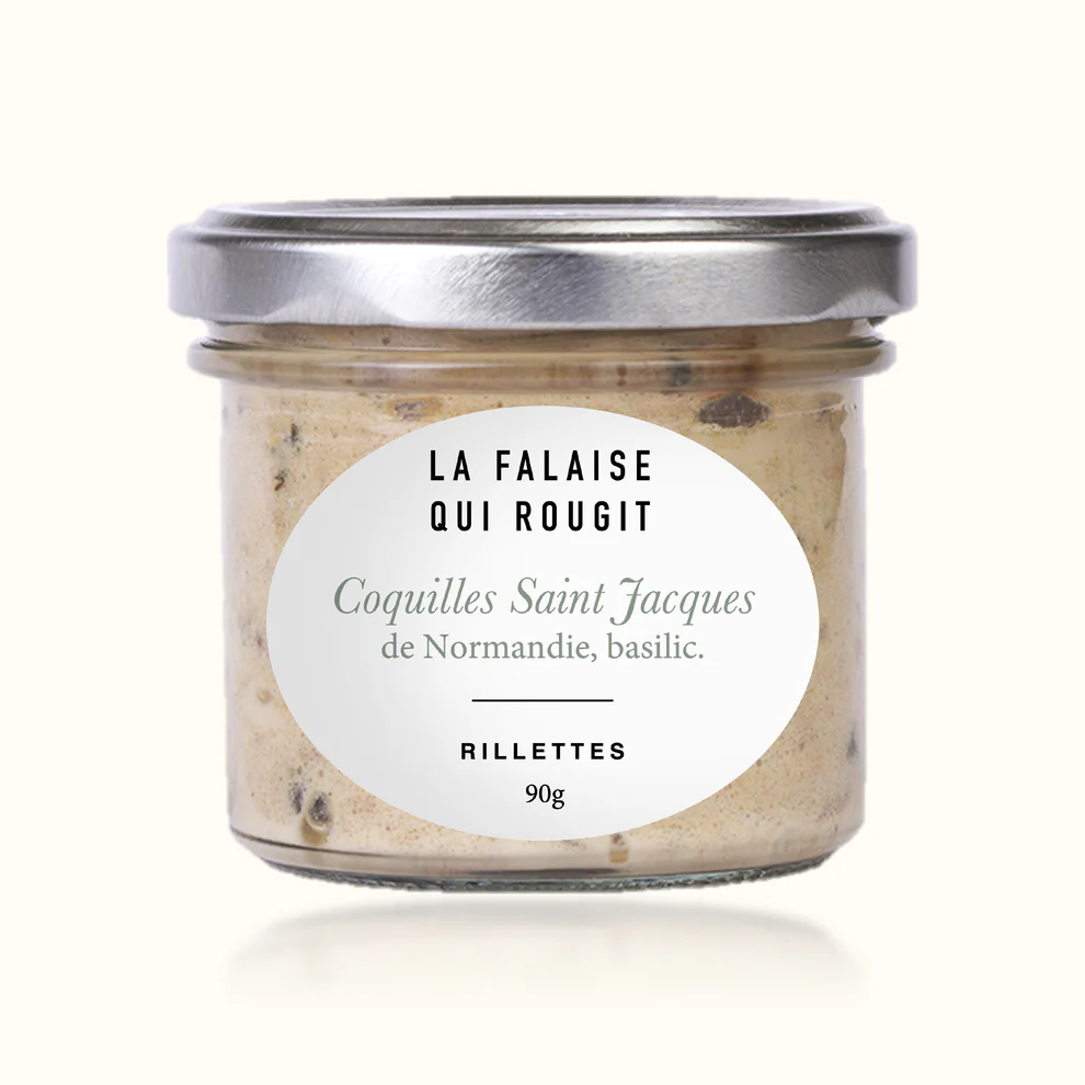 RILLETTES DE COQUILLES ST JACQUES DE NORMANDIE 90GR NON BIO