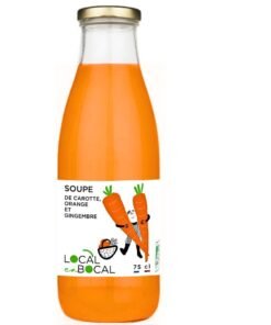 SOUPE DE CAROTTES ORANGE GINGEMBRE 75CL BIO