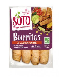 Burritos, rouleaux mexicains 190g