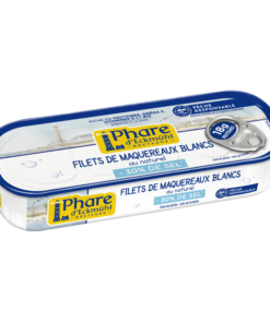 FILETS DE MAQUEREAUX AU NATUREL -50% DE SEL 151G PECHE RESPONSABLE