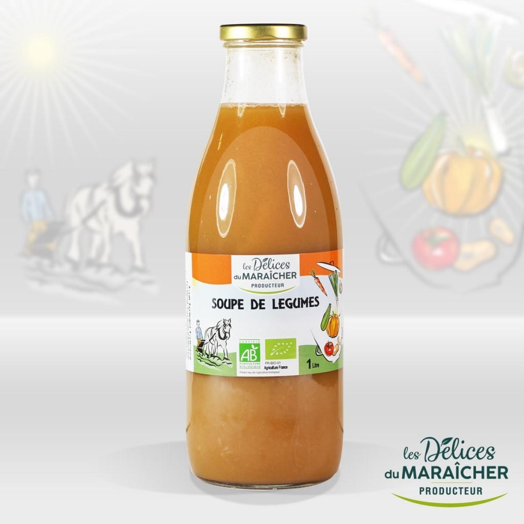 SOUPE DE LEGUMES DELICES DU MARAICHER 1L BIO